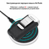 Чехол Pitaka Air Pal для AirPods 2 черный в рассрочку без первоначального взноса и переплат