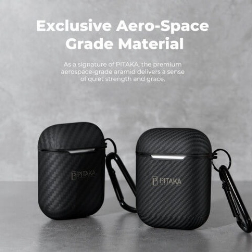 Чехол для AirPods 1/2 Pitaka Air Pal Mini в рассрочку без первоначального взноса и переплат