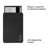 Визитница MagEZ UE Pitaka с 6 отсеками из углеволокна в рассрочку без первоначального взноса и переплат