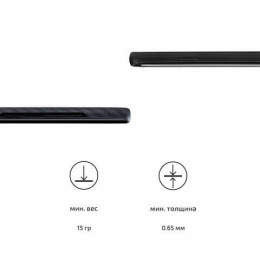 Чехол для Samsung Galaxy Note 10 Pitaka черно-серый