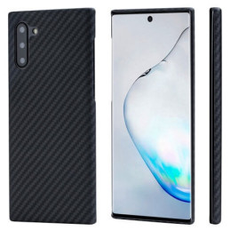 Чехол для Samsung Galaxy Note 10 Pitaka черно-серый