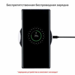 Чехол для Samsung Galaxy Note 10 Pitaka черно-серый