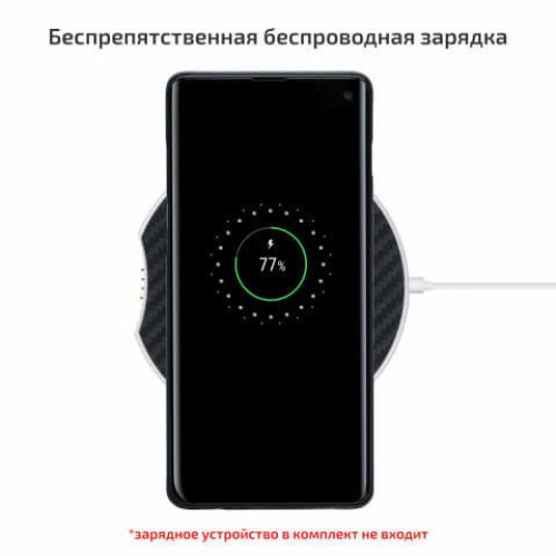 Чехол для Samsung Galaxy S10 plus MagEZ Case Pitaka черно-серый в полоску в рассрочку без первоначального взноса и переплат