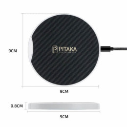 Зарядное устройство для iPhone 11 от MagEZ Pad Pitaka с кевларовым покрытием