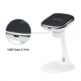 Зарядное устройство для Samsung Galaxy Note 10 от MagEZ Pitaka Mount Qi desktop белый