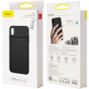Чехол-аккумулятор Baseus для iPhone XS MaxLiqui Silicone Smart Power черный в рассрочку без первоначального взноса и переплат