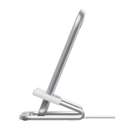Беспроводное зарядное устройство Baseus Rib Horizontal and Vertical Holder Wireless Charging 15W белый