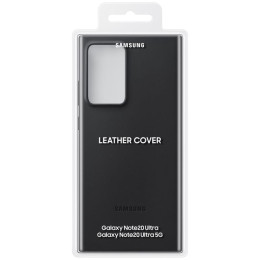Чехол Samsung Galaxy Note 20 Ultra Leather Cover Black