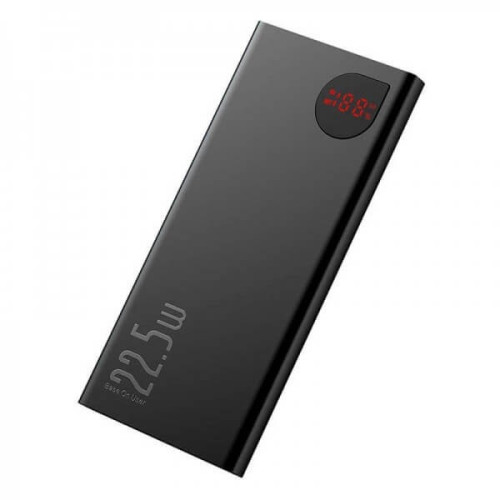 Аккумулятор Baseus Adaman Metal Digital Display Quick Charge Power Bank (темно-серый) в рассрочку без первоначального взноса и переплат