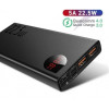 Аккумулятор Baseus Adaman Metal Digital Display Quick Charge Power Bank (темно-серый) в рассрочку без первоначального взноса и переплат