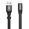 Кабель Baseus 2 in 1 Portable USB - Lightning и micro USB 0.23 м