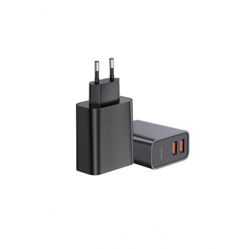Зарядное устройство Baseus Speed Dual QC3.0 Quick charger U+U 30W в рассрочку без первоначального взноса и переплат