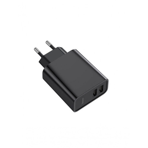 Зарядное устройство Baseus Speed Dual QC3.0 Quick charger U+U 30W в рассрочку без первоначального взноса и переплат