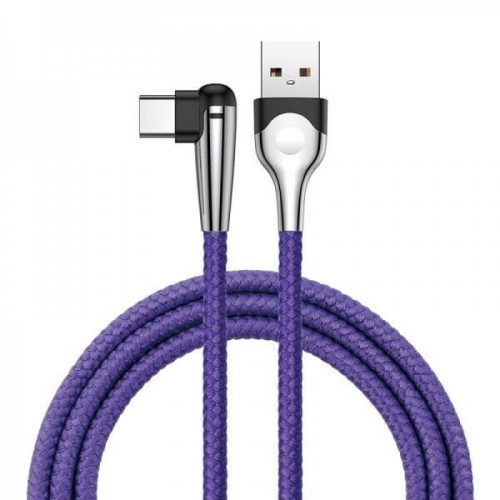 Кабель Baseus sharp-bird mobile game cable USB для Type-C 3 A 1 м (синий) в рассрочку без первоначального взноса и переплат