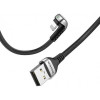 Кабель Baseus Green U-shaped Lamp Mobile Game USB - Lightning 2 м (черный) в рассрочку без первоначального взноса и переплат