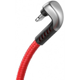 Кабель Baseus Green U-shaped Lamp Mobile Game USB - Lightning 2 м (красный)