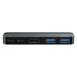 Адаптер BASEUS Transparent Series Dual Type-C Multifunctional HUB