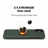 Чехол iPhone 11 Pitaka Черно-Зеленый/Кевлар (арамид) в рассрочку без первоначального взноса и переплат
