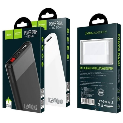 Аккумулятор Hoco B35C Entourage 12000 mAh в рассрочку без первоначального взноса и переплат