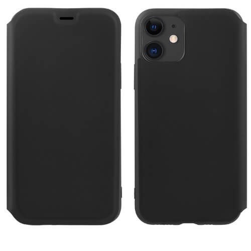 Чехол книжка Hoco Colorful series для iPhone 11 (черный) в рассрочку без первоначального взноса и переплат