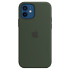 Чехол iPhone 12/12 Pro Silicone Case MagSafe Cyprus Green в рассрочку
