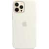 Чехол для iPhone 12 Pro Max Silicone case (белый) в рассрочку без первоначального взноса и переплат