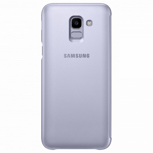 Чехол Samsung Galaxy J6 Wallet Cover Violet в рассрочку без первоначального взноса и переплат