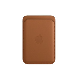 Чехол-бумажник Leather Wallet MagSafe Saddle Brown