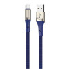 Кабель USB - Type-C / Borofone BU7 / 1M / Синий в рассрочку