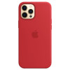 Чехол iPhone 12 Pro Max Silicone Case MagSafe Red в рассрочку