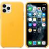 Чехол Apple iPhone 11 Pro Leather Case Meyer Lemon (лимонный сироп) в рассрочку без первоначального взноса и переплат