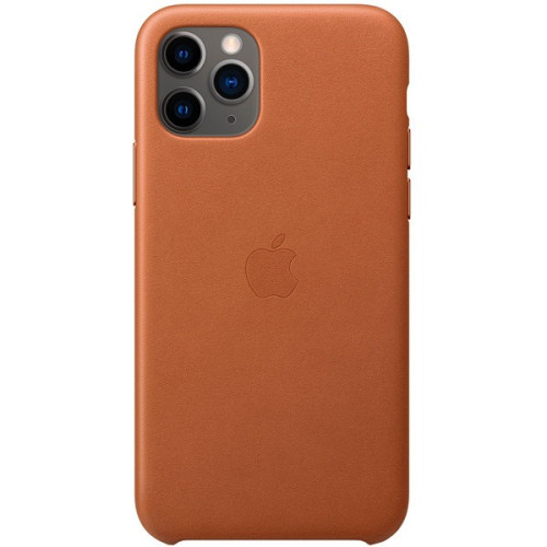 Чехол Apple iPhone 11 Pro Leather Case Saddle Brown (коричневый) в рассрочку без первоначального взноса и переплат