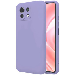 Чехол Xiaomi Mi 11 Lite Silicone Cover Blue