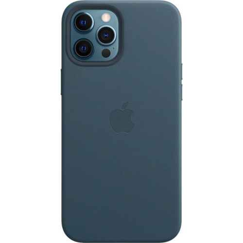 Кожаный чехол Apple MagSafe для iPhone 12 Pro Max (балтийский синий) в рассрочку без первоначального взноса и переплат