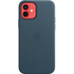 Кожаный чехол Apple MagSafe для iPhone 12/12 Pro (балтийский синий)