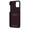 Кевларовый чехол Pitaka MagEZ Case для iPhone 12 (черно-красный) в рассрочку без первоначального взноса и переплат