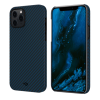 Кевларовый чехол Pitaka MagEZ Case для iPhone 12 Pro (черно-синий)