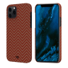 Кевларовый чехол Pitaka MagEZ Case для iPhone 12 Pro (красно-оранжевый)