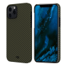 Кевларовый чехол Pitaka MagEZ Case для iPhone 12 Pro Max (черно-зеленый)