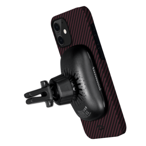 Кевларовый чехол Pitaka MagEZ Case для iPhone 12 Mini (черно-красный) в рассрочку без первоначального взноса и переплат