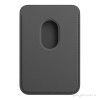 Кожаный чехол-бумажник MagSafe для iPhone (черный) в рассрочку без первоначального взноса и переплат
