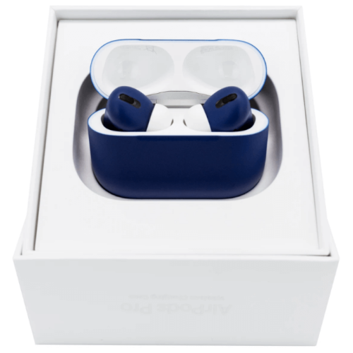 Беспроводные наушники Apple AirPods Pro Color (матовый синий) в рассрочку без первоначального взноса и переплат