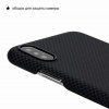 Чехол iPhone XS Max Pitaka MagEZ Case Черно-Серый (шахматное плетение)/Кевлар (арамид) в рассрочку без первоначального взноса и переплат