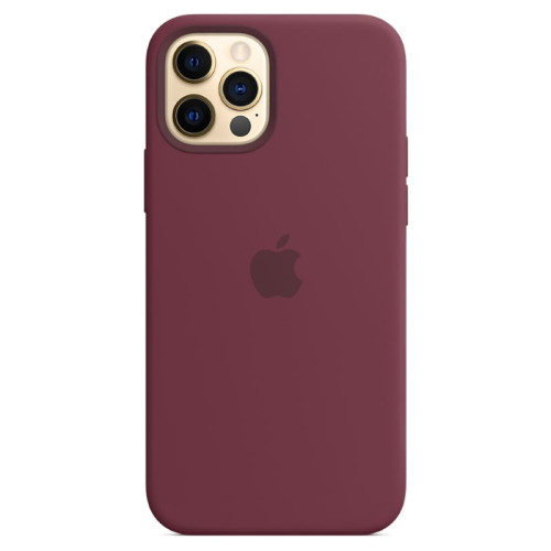 Чехол iPhone 12/12 Pro Silicone Case MagSafe Plum в рассрочку без первоначального взноса и переплат