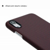 Чехол iPhone XR Pitaka MagEZ Case Черно-Красный(в полоску)/Кевлар (арамид) в рассрочку без первоначального взноса и переплат