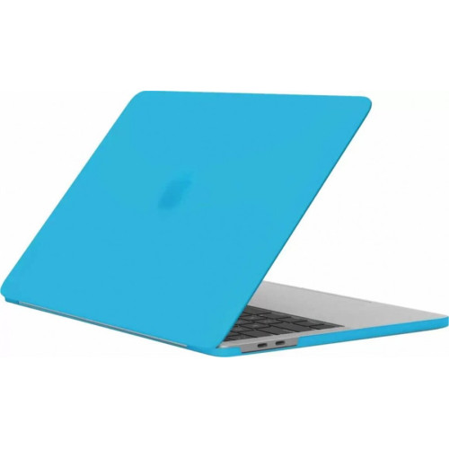 Чехол-накладка moonfish для MacBook Air 13 soft-touch (ярко-голубой) в рассрочку без первоначального взноса и переплат