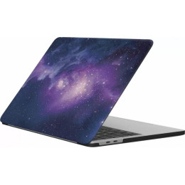 Чехол-накладка moonfish для MacBook Air 13 soft-touch (черный космос)