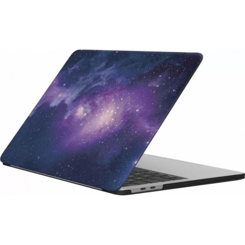 Чехол-накладка moonfish для MacBook Air 13 soft-touch (черный космос) в рассрочку без первоначального взноса и переплат