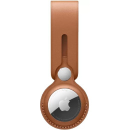 Брелок-подвеска для Apple AirTag (золотисто-коричневый)
