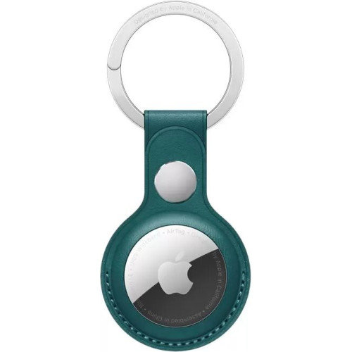 Брелок для Apple AirTag с кольцом для ключей (зелeный лес) в рассрочку без первоначального взноса и переплат